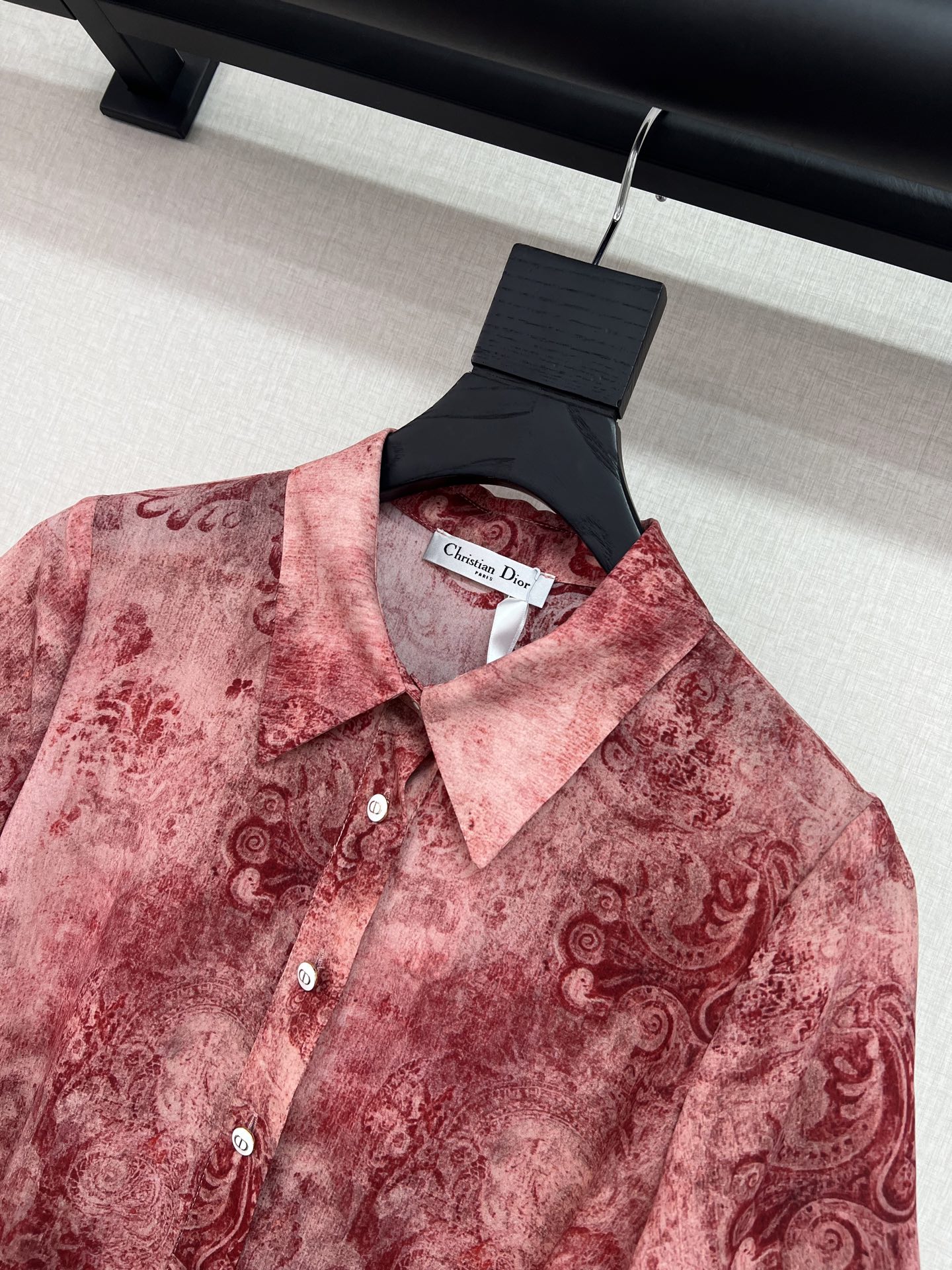 디올 디올 미드 렝스 벨티드 셔츠 드레스 레플리카 4번 이미지 - 의류 | 세미샵 레플리카 사이트