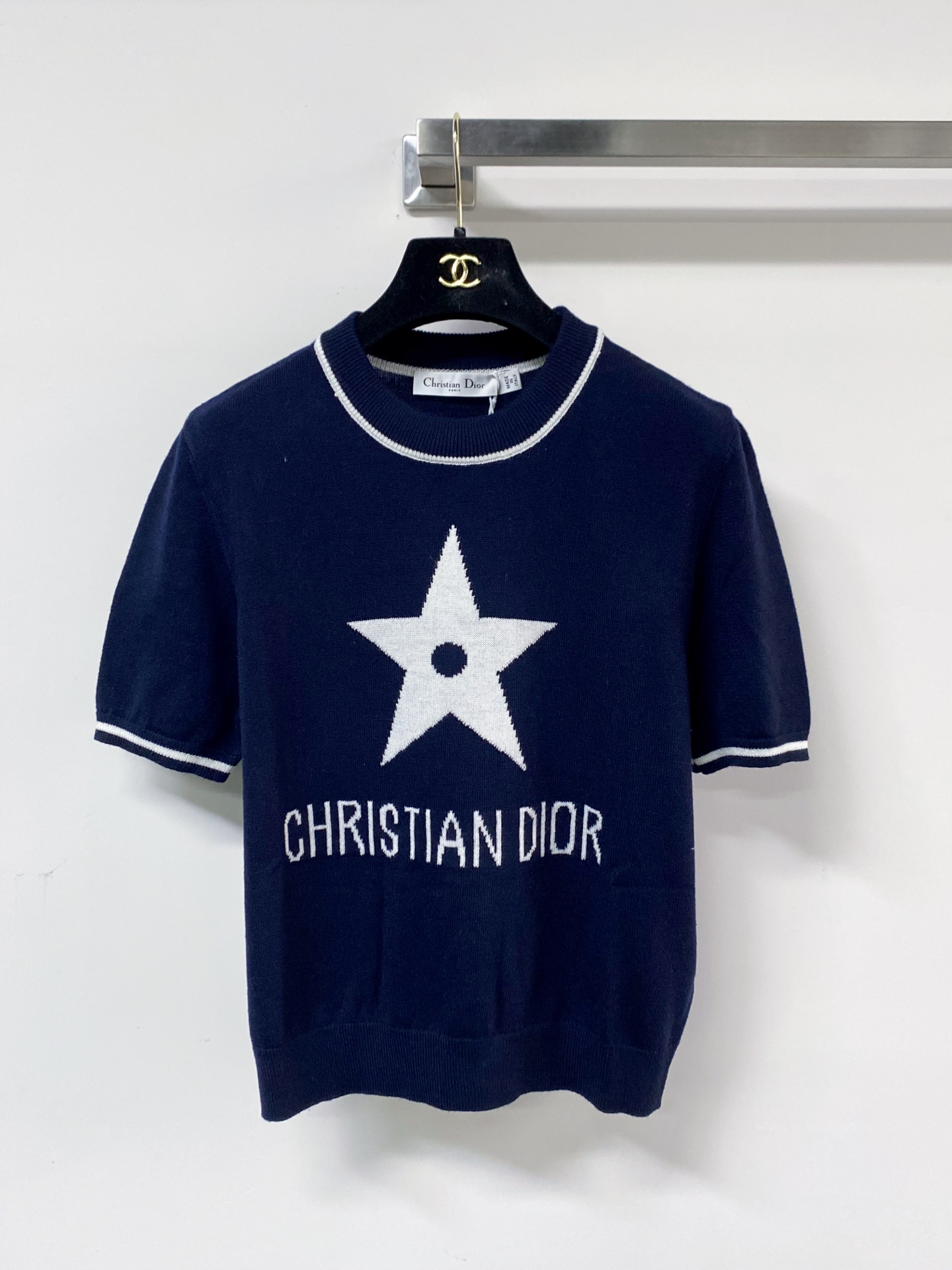 디올 디올 스타 반소매 니트 레플리카 9번 이미지 - 의류 | 세미샵 레플리카 사이트