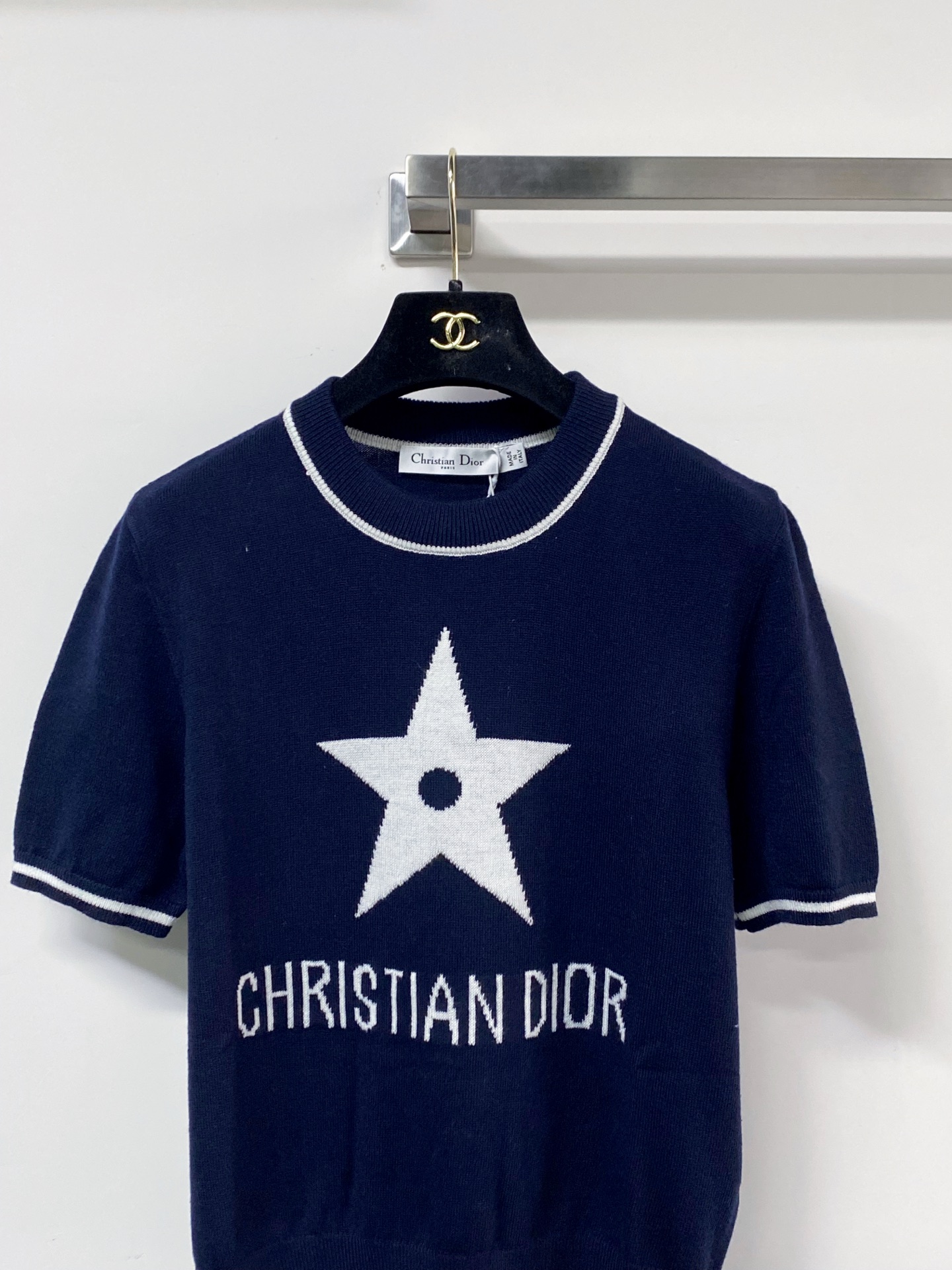 디올 디올 스타 반소매 니트 레플리카 11번 이미지 - 의류 | 세미샵 레플리카 사이트