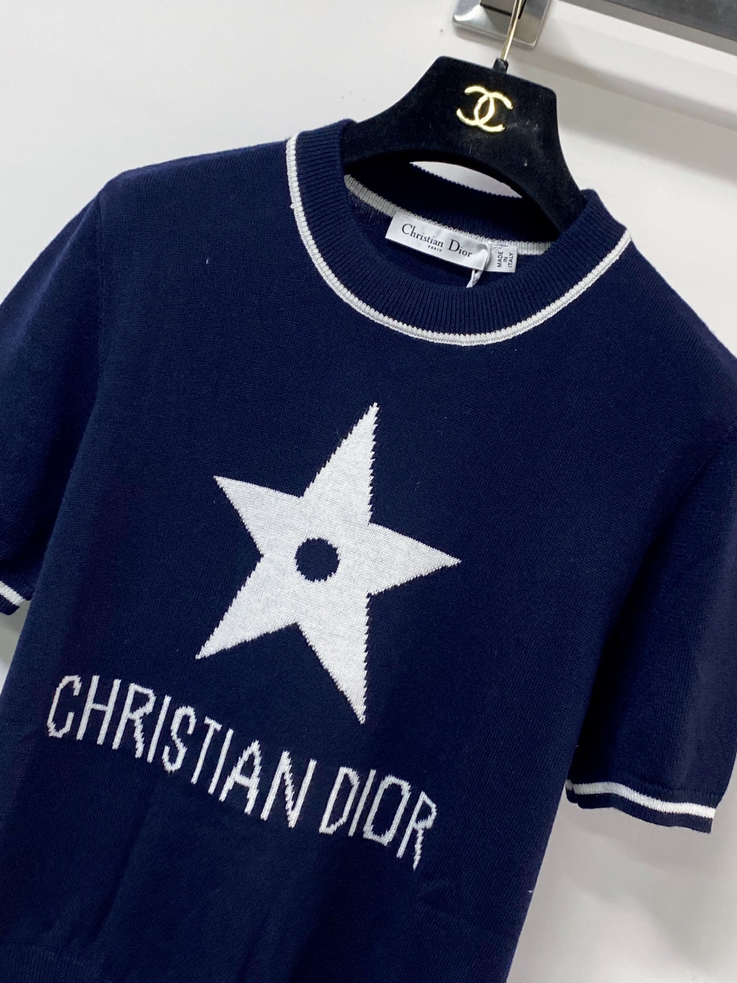 디올 디올 스타 반소매 니트 레플리카 13번 이미지 - 의류 | 세미샵 레플리카 사이트