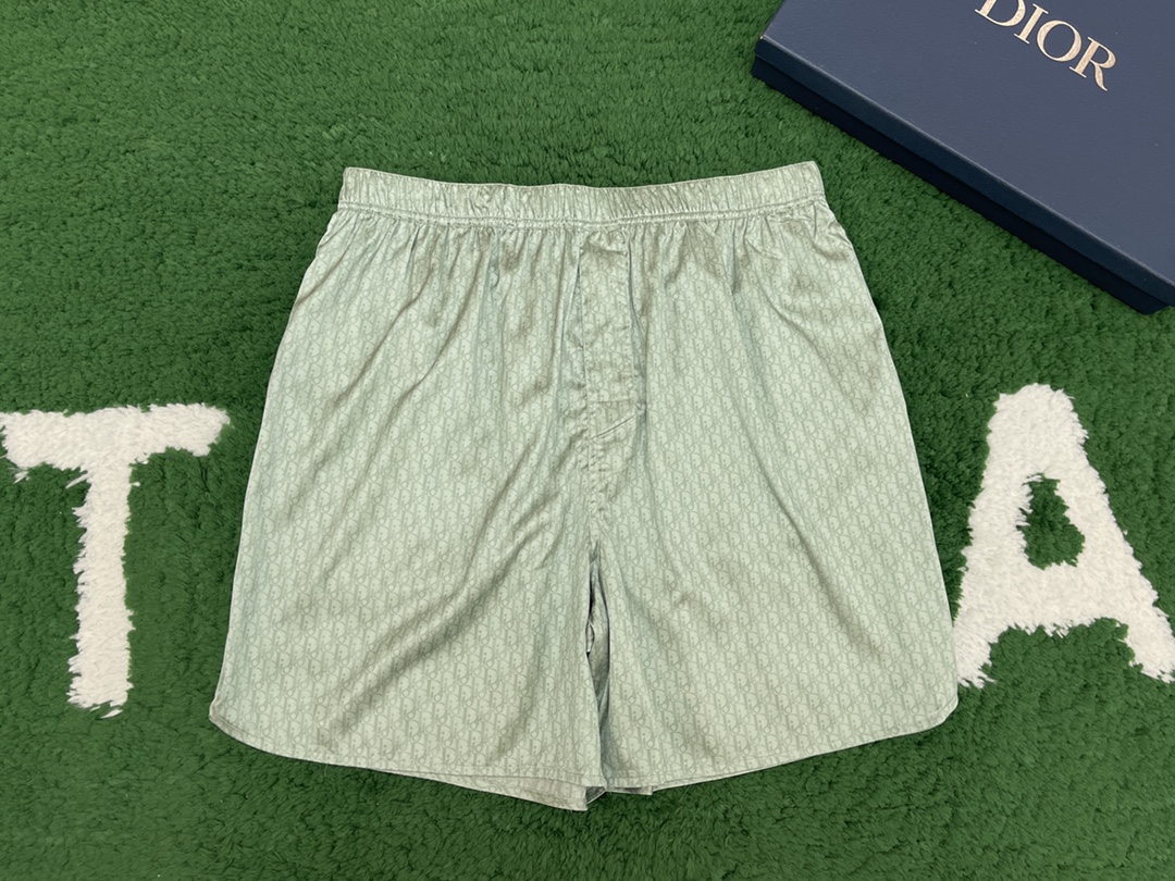 D I O R 디올 오블리크 아이코닉 실크 코튼 트윌 쇼츠 “2COLOR” 레플리카 13번 이미지 - 의류 | 세미샵 레플리카 사이트