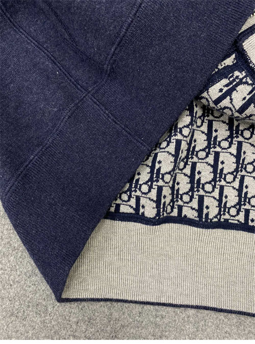 D I O R 디올 오블리크 캐시미어 울 자카드 후드 집업 자켓 레플리카 21번 이미지 - 의류 | 세미샵 레플리카 사이트