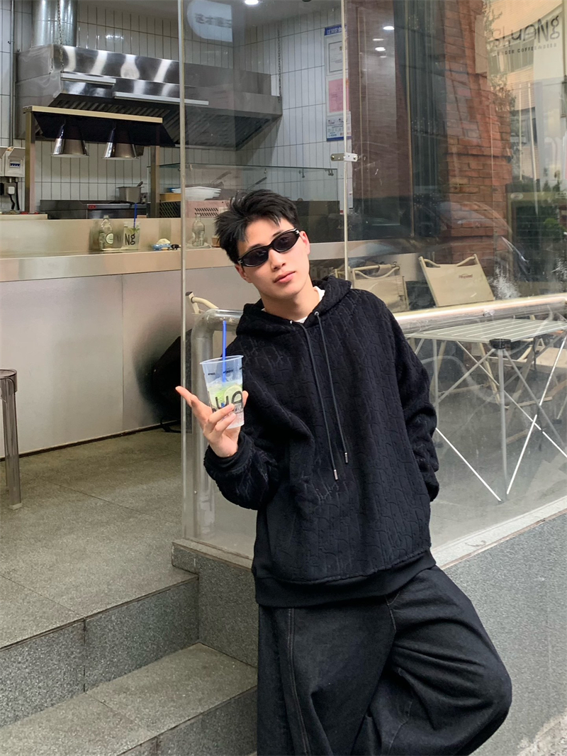 D I O R 디올 오블리크 코튼 플리스 후드 스웨트셔츠 레플리카 7번 이미지 - 의류 | 세미샵 레플리카 사이트