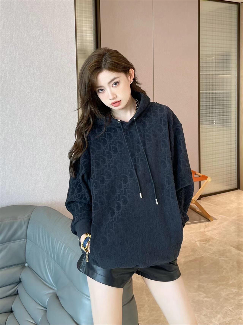 D I O R 디올 오블리크 코튼 플리스 후드 스웨트셔츠 레플리카 8번 이미지 - 의류 | 세미샵 레플리카 사이트