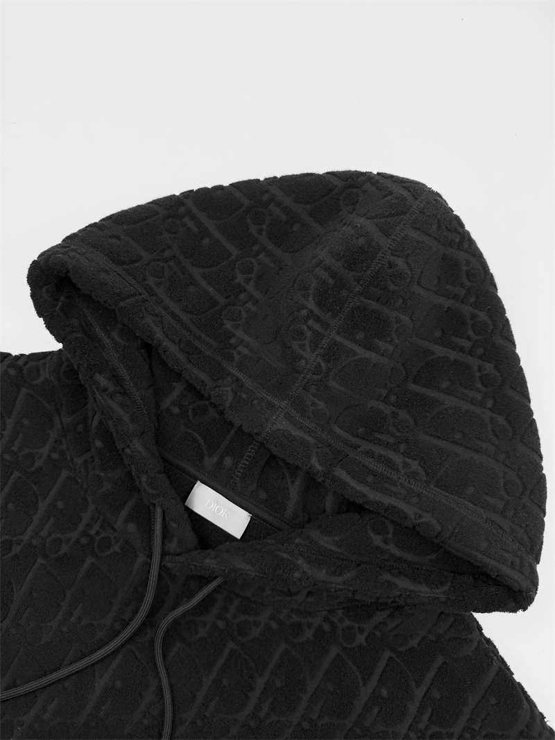 D I O R 디올 오블리크 코튼 플리스 후드 스웨트셔츠 레플리카 10번 이미지 - 의류 | 세미샵 레플리카 사이트