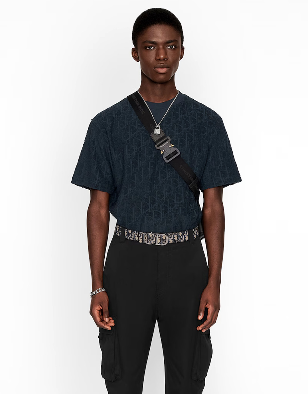 D I O R 디올 오블리크 톤온톤 자카드 테리 개주얼 핏 반팔 티셔츠”3COLOR” 레플리카 2번 이미지 - 의류 | 세미샵 레플리카 사이트