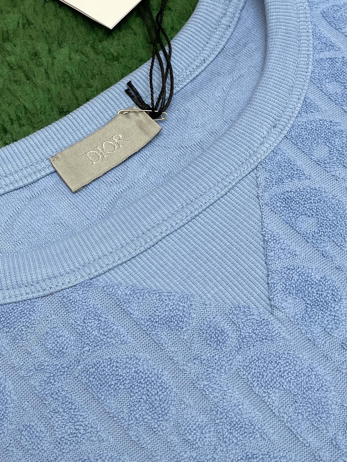 D I O R 디올 오블리크 톤온톤 자카드 테리 개주얼 핏 반팔 티셔츠”3COLOR” 레플리카 16번 이미지 - 의류 | 세미샵 레플리카 사이트