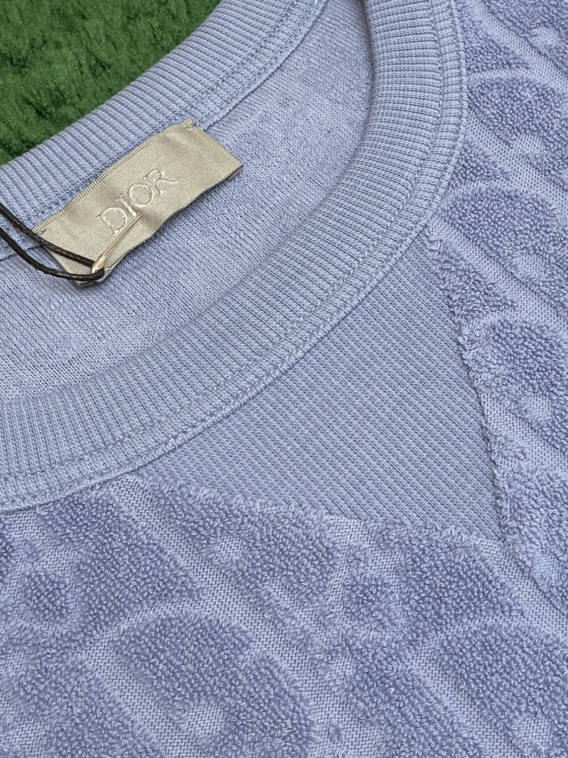 D I O R 디올 오블리크 톤온톤 자카드 테리 개주얼 핏 반팔 티셔츠”3COLOR” 레플리카 19번 이미지 - 의류 | 세미샵 레플리카 사이트