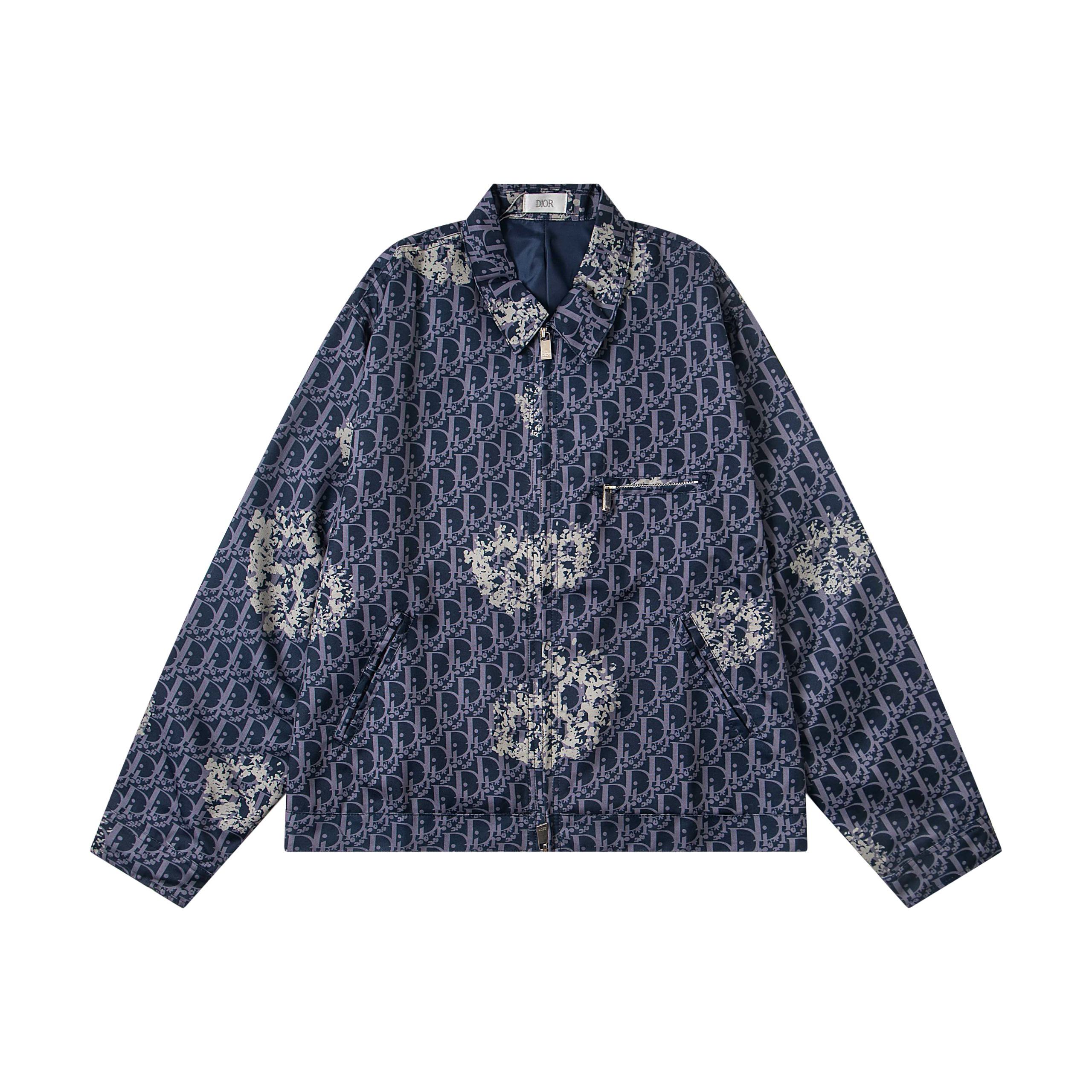 디올 디올 오빌리크 그래픽 플라워 블루종 레플리카 1번 이미지 - 의류 | 세미샵 레플리카 사이트