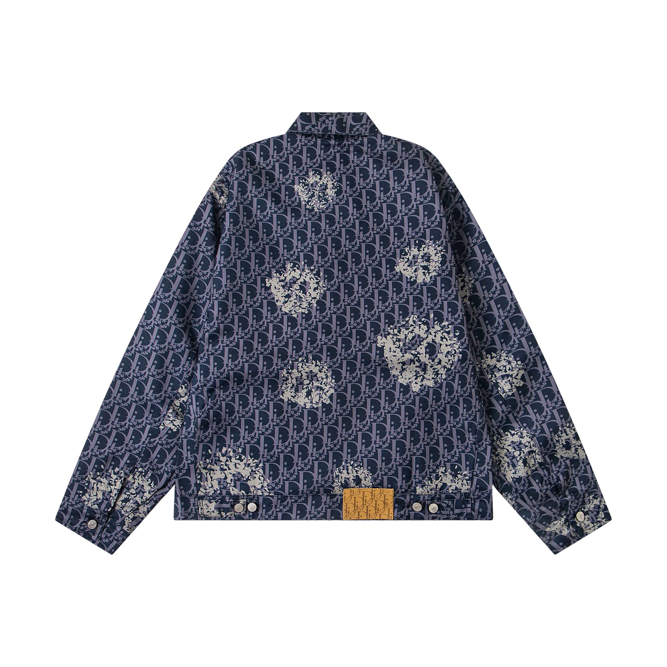 디올 디올 오빌리크 그래픽 플라워 블루종 레플리카 2번 이미지 - 의류 | 세미샵 레플리카 사이트