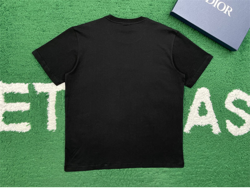 디올 디올 클로버 자수 코튼 반팔 티셔츠 레플리카 3번 이미지 - 의류 | 세미샵 레플리카 사이트