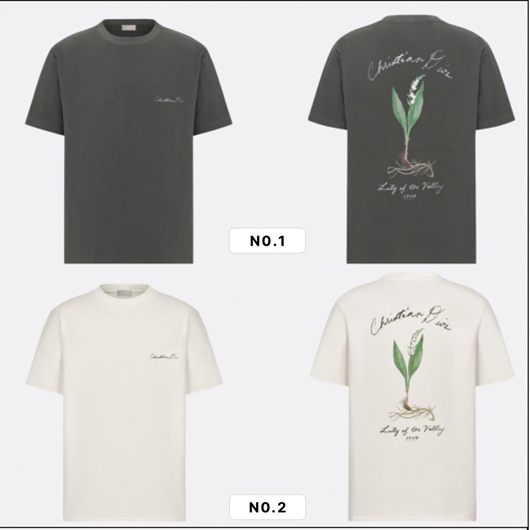 D I O R 디올 핸드라이팅 플라워 프린팅 반팔 티셔츠 “2COLOR” 레플리카 10번 이미지 - 의류 | 세미샵 레플리카 사이트