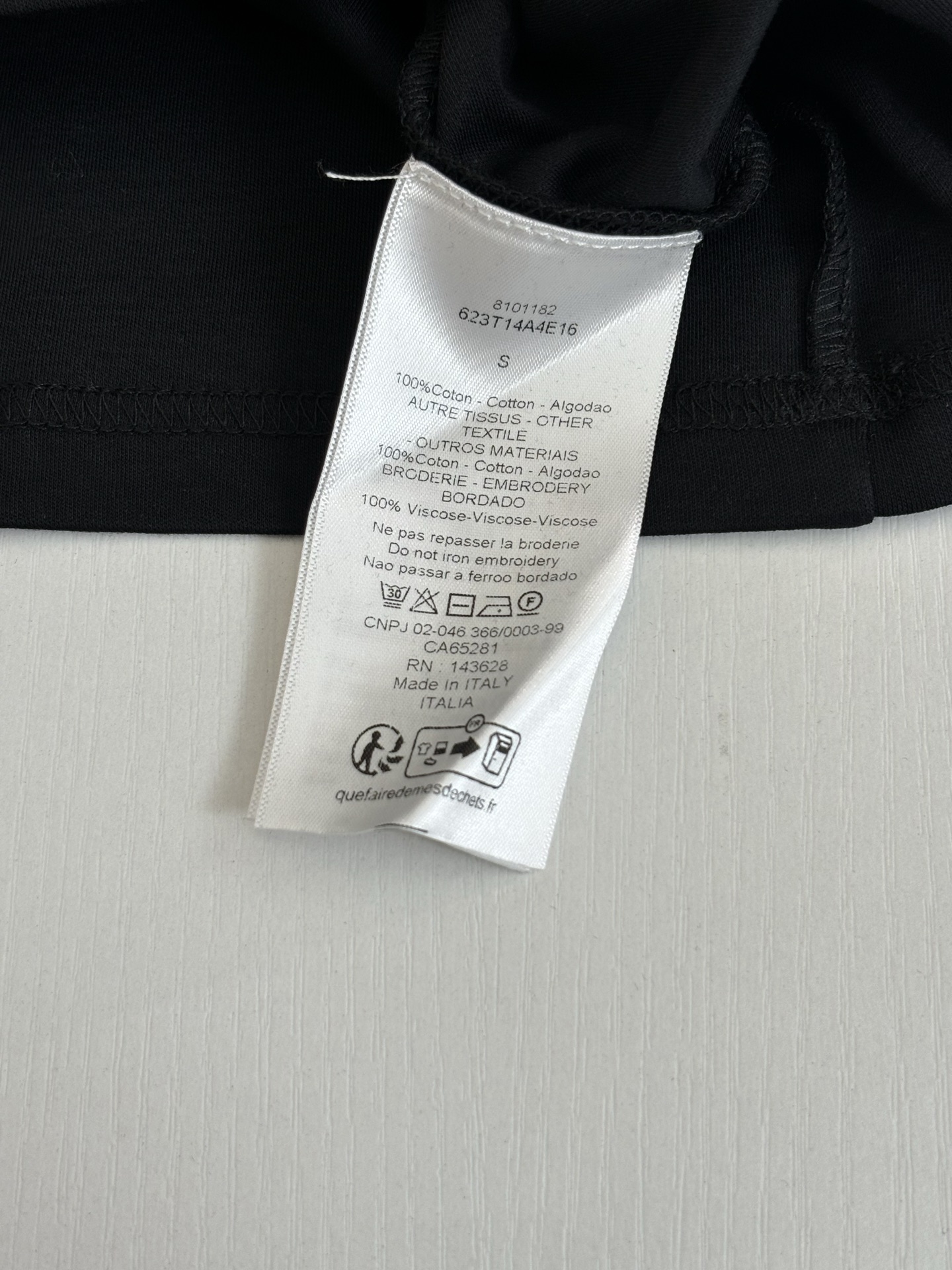 디올 디올 ' No Dior, No Dietrich ' 레터링 티셔츠 레플리카 7번 이미지 - 의류 | 세미샵 레플리카 사이트