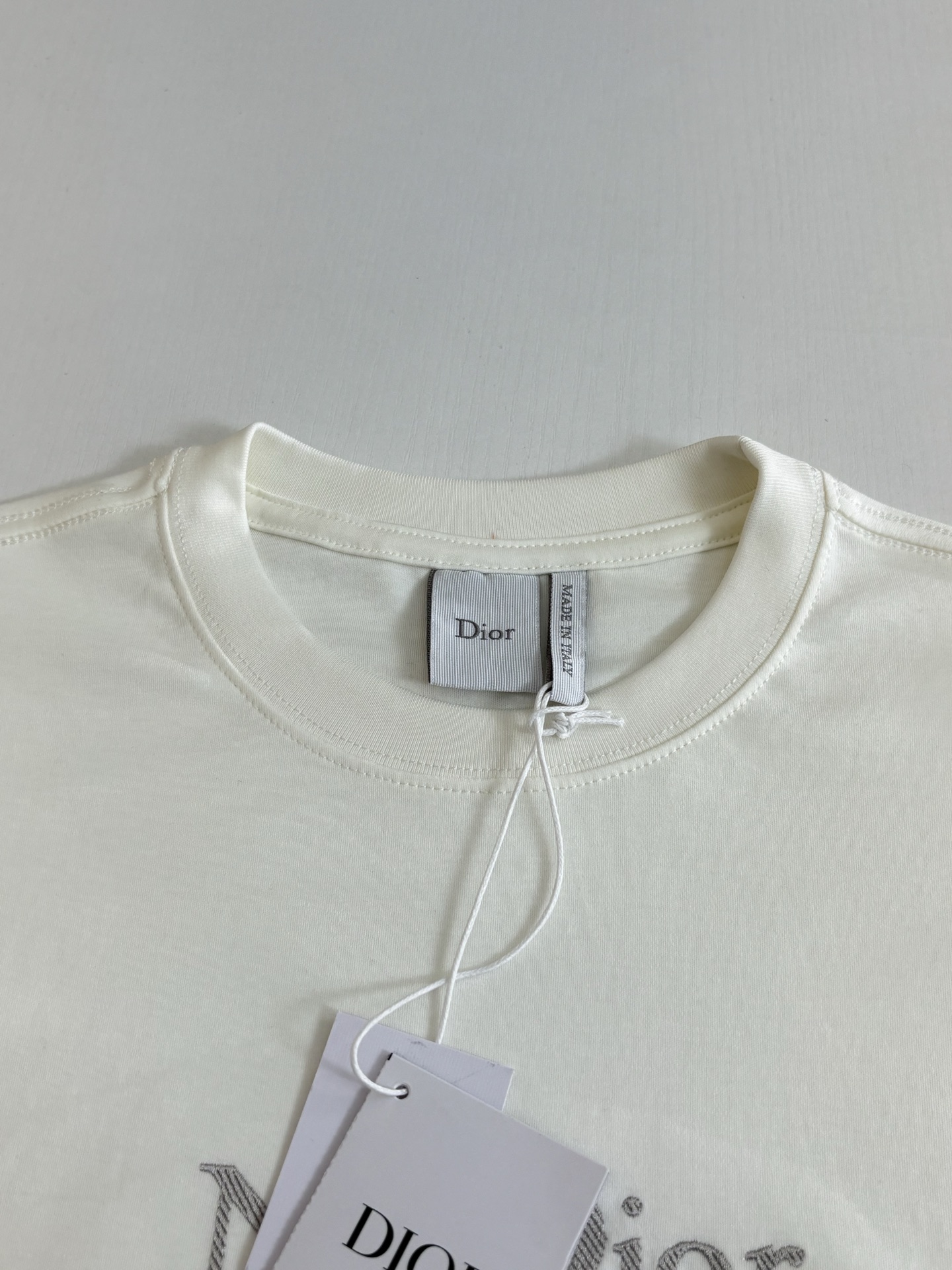 디올 디올 ' No Dior, No Dietrich ' 레터링 티셔츠 레플리카 11번 이미지 - 의류 | 세미샵 레플리카 사이트