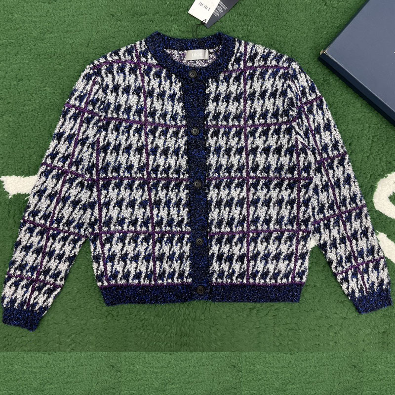 D I O R 디올 24ss 까나쥬 트위드 가디건 레플리카 1번 이미지 - 의류 | 세미샵 레플리카 사이트