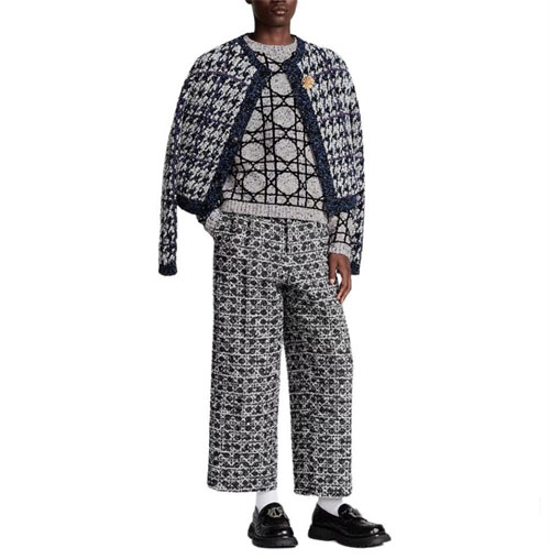 D I O R 디올 24ss 까나쥬 트위드 가디건 레플리카 2번 이미지 - 의류 | 세미샵 레플리카 사이트