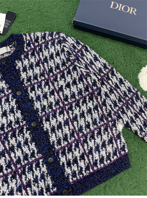 D I O R 디올 24ss 까나쥬 트위드 가디건 레플리카 5번 이미지 - 의류 | 세미샵 레플리카 사이트