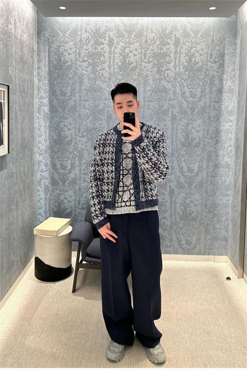 D I O R 디올 24ss 까나쥬 트위드 가디건 레플리카 17번 이미지 - 의류 | 세미샵 레플리카 사이트