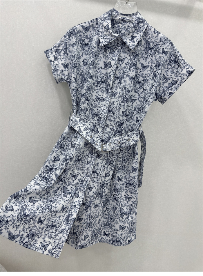 D I O R 디올 25SS 플라워 벨트 원피스 레플리카 11번 이미지 - 의류 | 세미샵 레플리카 사이트