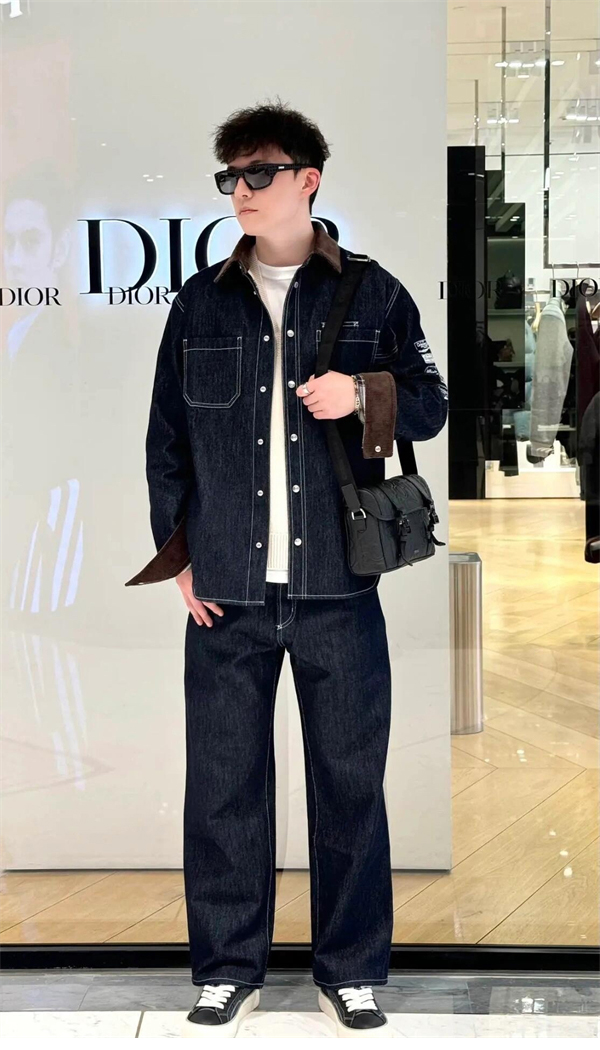 D I O R 디올 Archives Labels 데님 오버셔츠 레플리카 4번 이미지 - 의류 | 세미샵 레플리카 사이트