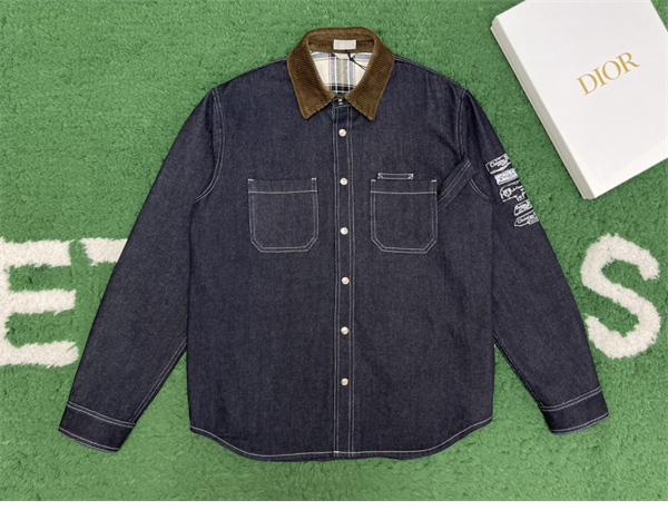 D I O R 디올 Archives Labels 데님 오버셔츠 레플리카 7번 이미지 - 의류 | 세미샵 레플리카 사이트