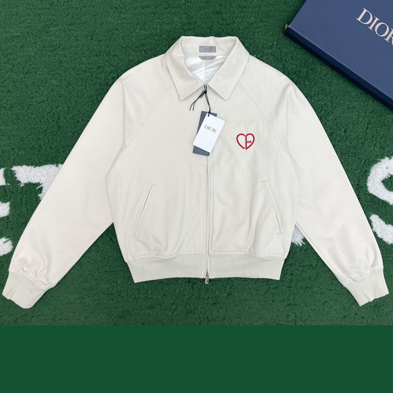 D I O R 디올 CD 하트 블루종 재킷 레플리카 1번 이미지 - 의류 | 세미샵 레플리카 사이트