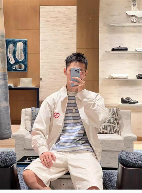 D I O R 디올 CD 하트 블루종 재킷 레플리카 12번 이미지 - 의류 | 세미샵 레플리카 사이트