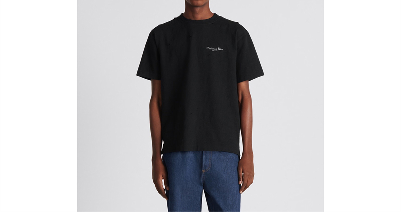 D I O R 디올 Couture 꾸뛰르 오가닉 저지 반팔 티셔츠 레플리카 2번 이미지 - 의류 | 세미샵 레플리카 사이트