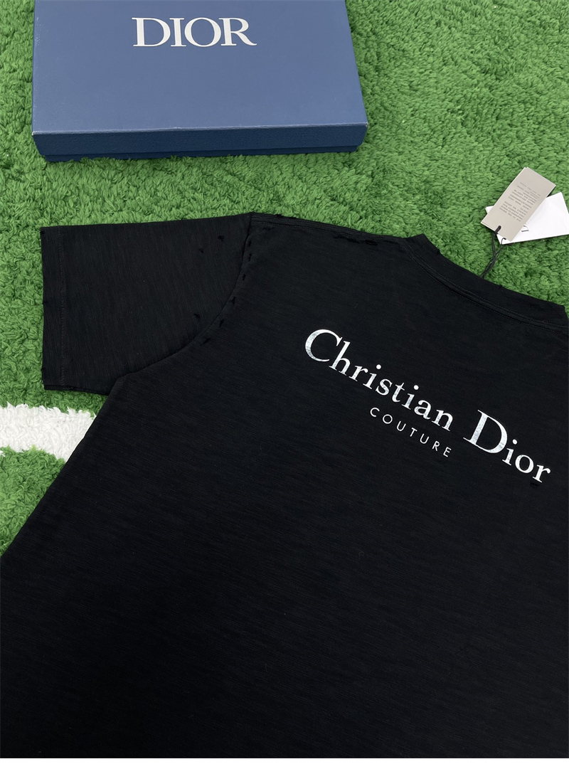 D I O R 디올 Couture 꾸뛰르 오가닉 저지 반팔 티셔츠 레플리카 11번 이미지 - 의류 | 세미샵 레플리카 사이트