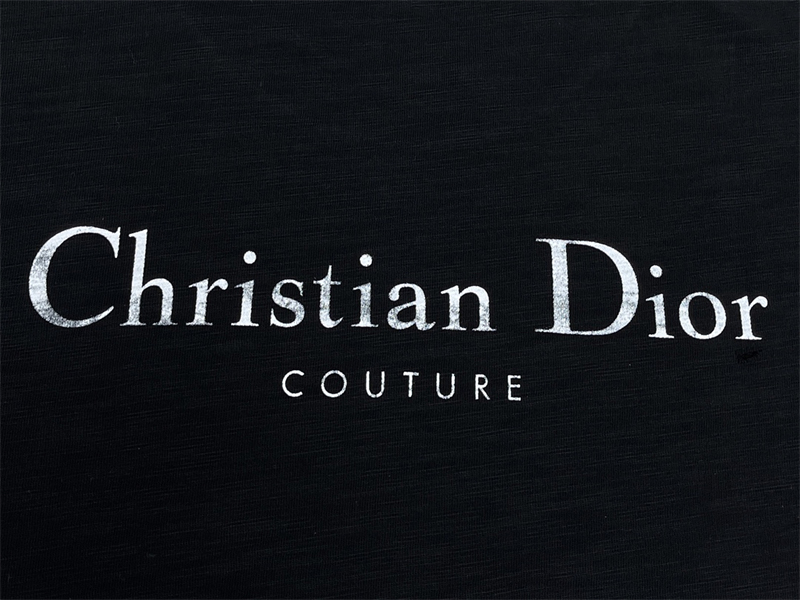 D I O R 디올 Couture 꾸뛰르 오가닉 저지 반팔 티셔츠 레플리카 12번 이미지 - 의류 | 세미샵 레플리카 사이트