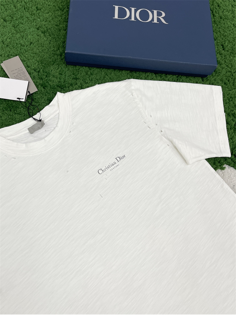 D I O R 디올 Couture 꾸뛰르 오가닉 저지 반팔 티셔츠 레플리카 16번 이미지 - 의류 | 세미샵 레플리카 사이트