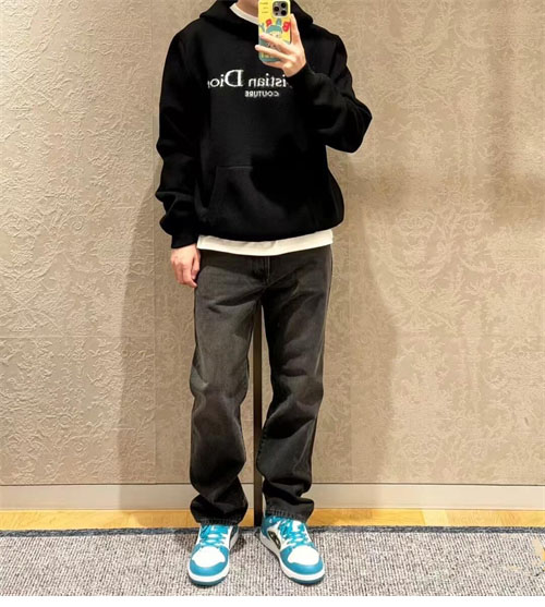 D I O R 디올 Couture 라인드 스웨트셔츠 후드 레플리카 15번 이미지 - 의류 | 세미샵 레플리카 사이트