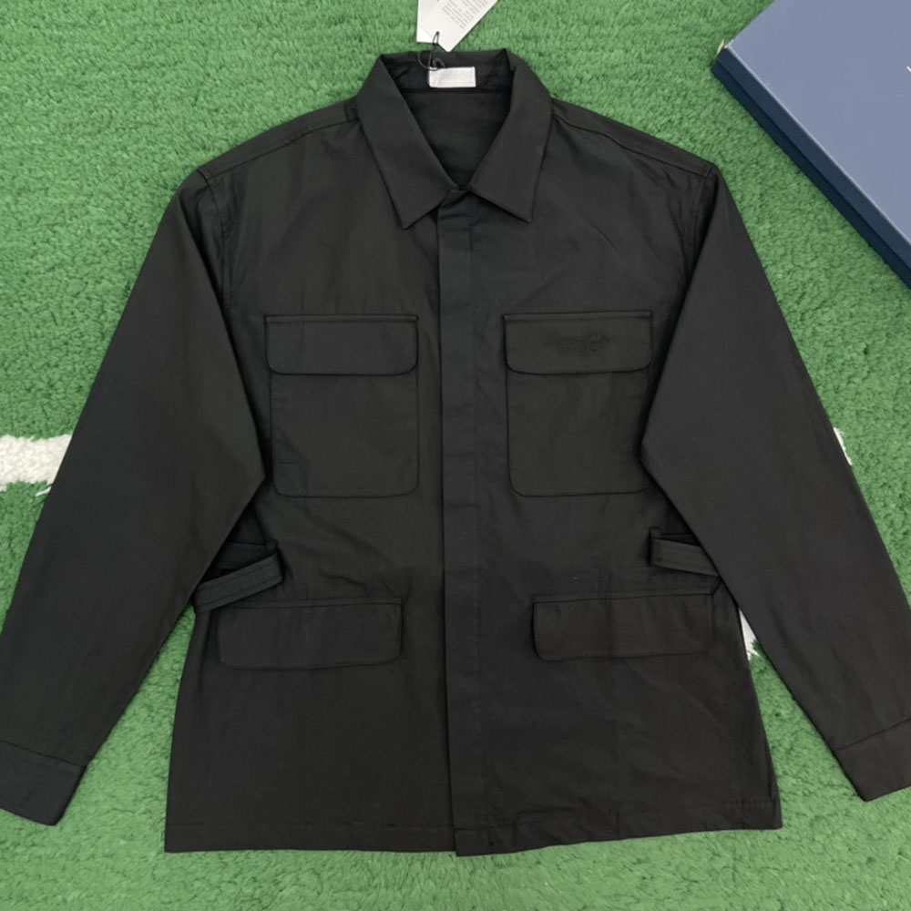 D I O R 디올 Couture 자수 백 벨트 코튼 포플린 셔츠 레플리카 1번 이미지 - 의류 | 세미샵 레플리카 사이트