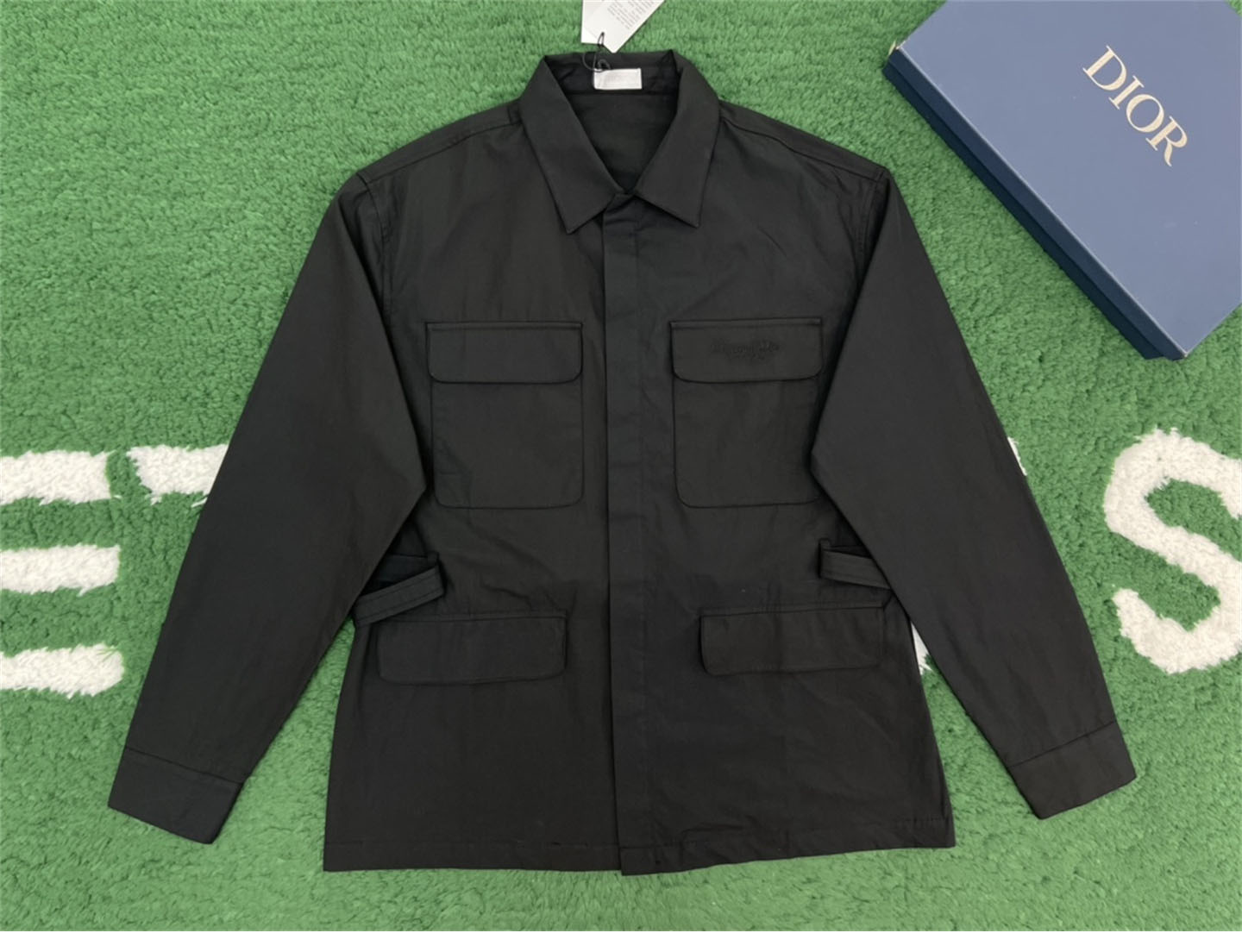 D I O R 디올 Couture 자수 백 벨트 코튼 포플린 셔츠 레플리카 2번 이미지 - 의류 | 세미샵 레플리카 사이트