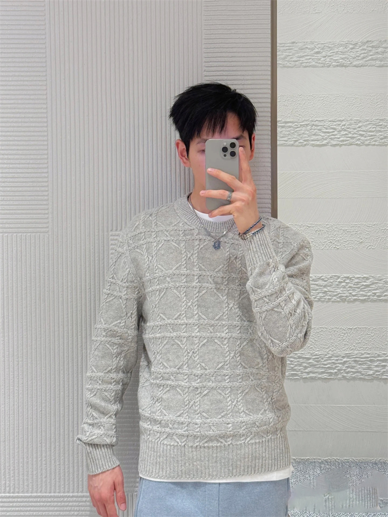 D I O R 디올 Icons 까나쥬 스웨터 니트 레플리카 5번 이미지 - 의류 | 세미샵 레플리카 사이트