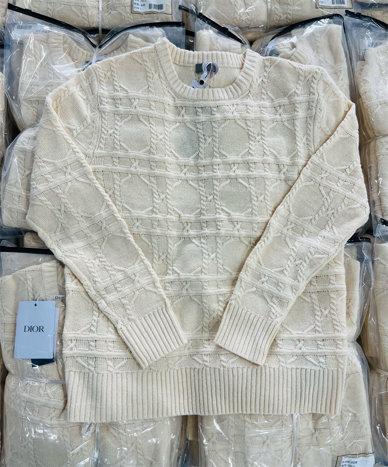 D I O R 디올 Icons 까나쥬 스웨터 니트 레플리카 27번 이미지 - 의류 | 세미샵 레플리카 사이트