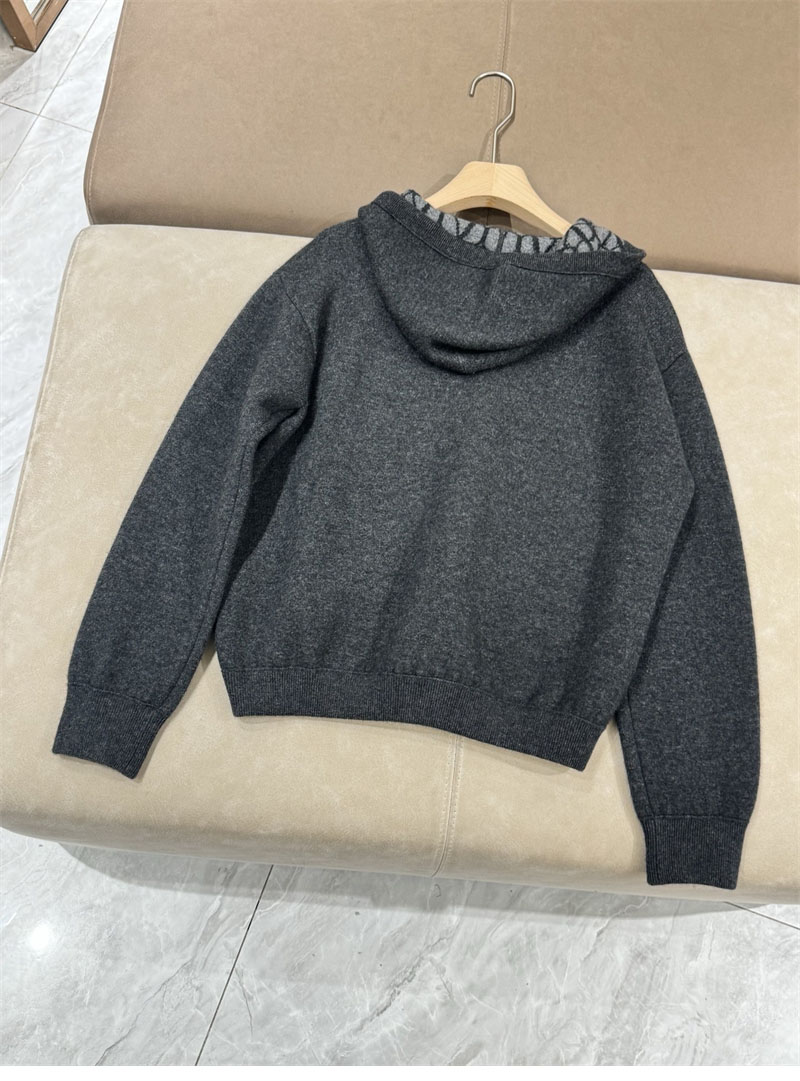 D I O R 디올 Icons 캐시미어 후드 스웨터 레플리카 3번 이미지 - 의류 | 세미샵 레플리카 사이트