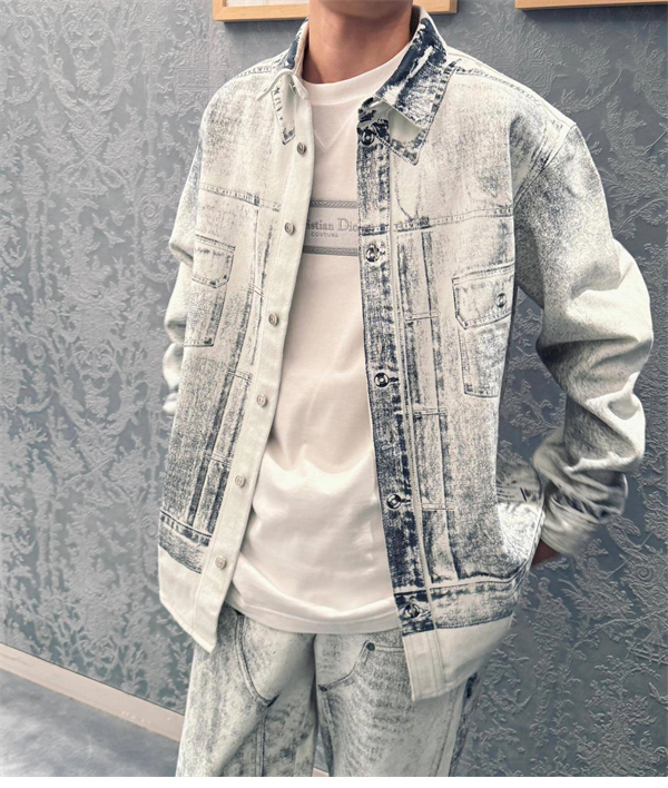 D I O R 디올 MKII 이펙트 데님 오버셔츠 자켓 레플리카 3번 이미지 - 의류 | 세미샵 레플리카 사이트
