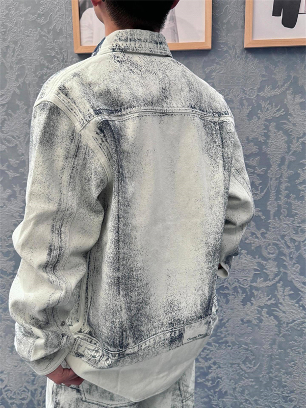 D I O R 디올 MKII 이펙트 데님 오버셔츠 자켓 레플리카 4번 이미지 - 의류 | 세미샵 레플리카 사이트