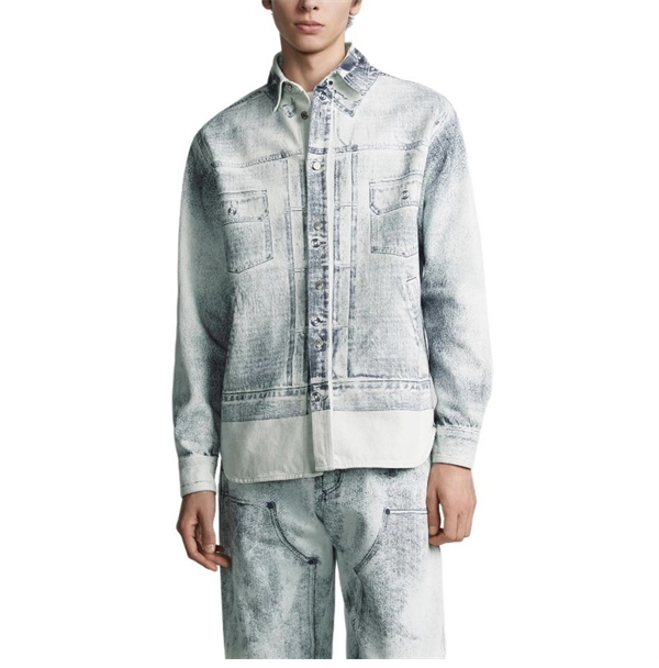 D I O R 디올 MKII 이펙트 데님 오버셔츠 자켓 레플리카 6번 이미지 - 의류 | 세미샵 레플리카 사이트