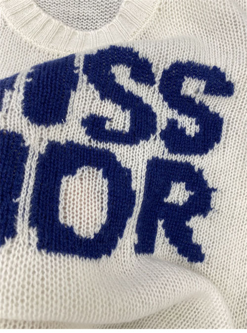 D I O R 디올 Miss Dior Graffiti 모티프 캐시미어 실크 스웨터 3컬러 레플리카 24번 이미지 - 의류 | 세미샵 레플리카 사이트