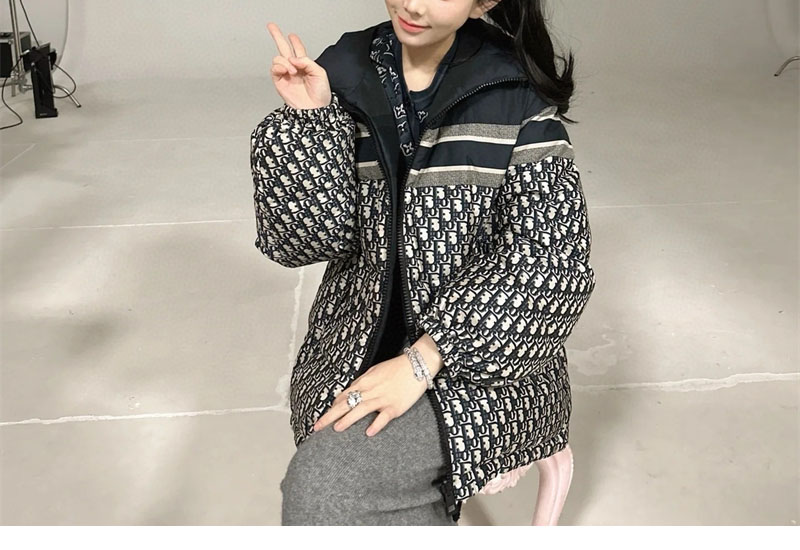 D I O R 몽클레어 오블리크 퀼트 테크니컬 태피터 리버서블 푸퍼 자켓 레플리카 3번 이미지 - 의류 | 세미샵 레플리카 사이트