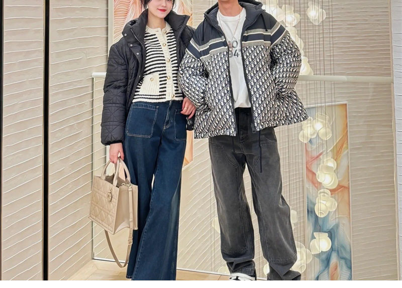 D I O R 몽클레어 오블리크 퀼트 테크니컬 태피터 리버서블 푸퍼 자켓 레플리카 4번 이미지 - 의류 | 세미샵 레플리카 사이트