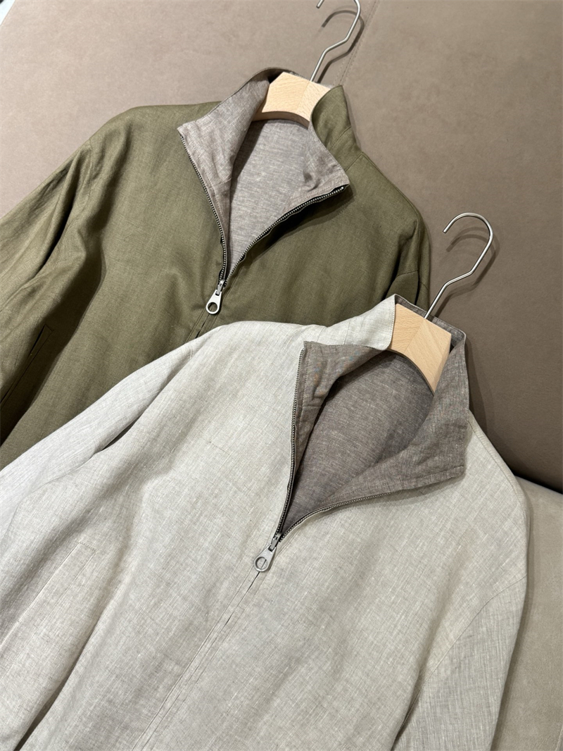 Loro Piana 로로피아나 마이크로파이버 스톰 시스템 윈드메이트 봄버 레플리카 5번 이미지 - 의류 | 세미샵 레플리카 사이트