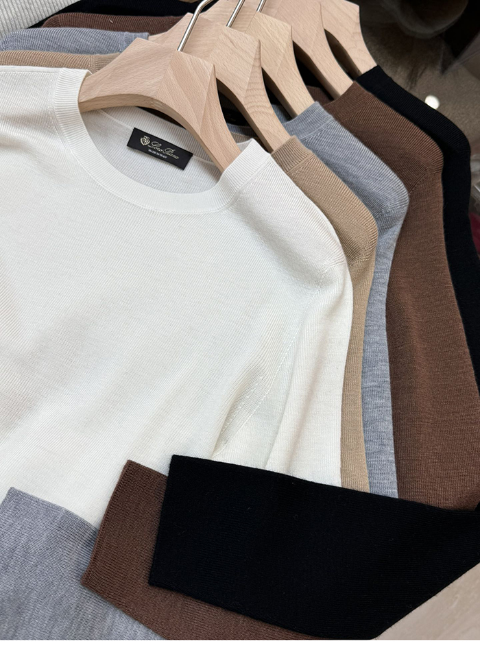 Loro Piana 로로피아나 캐시미어 라운드 니트 5컬러 레플리카 2번 이미지 - 의류 | 세미샵 레플리카 사이트