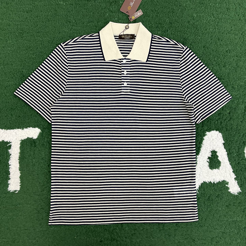 Loro Piana 로로피아나 크레미아 리넨 폴로 셔츠 레플리카 1번 이미지 - 의류 | 세미샵 레플리카 사이트