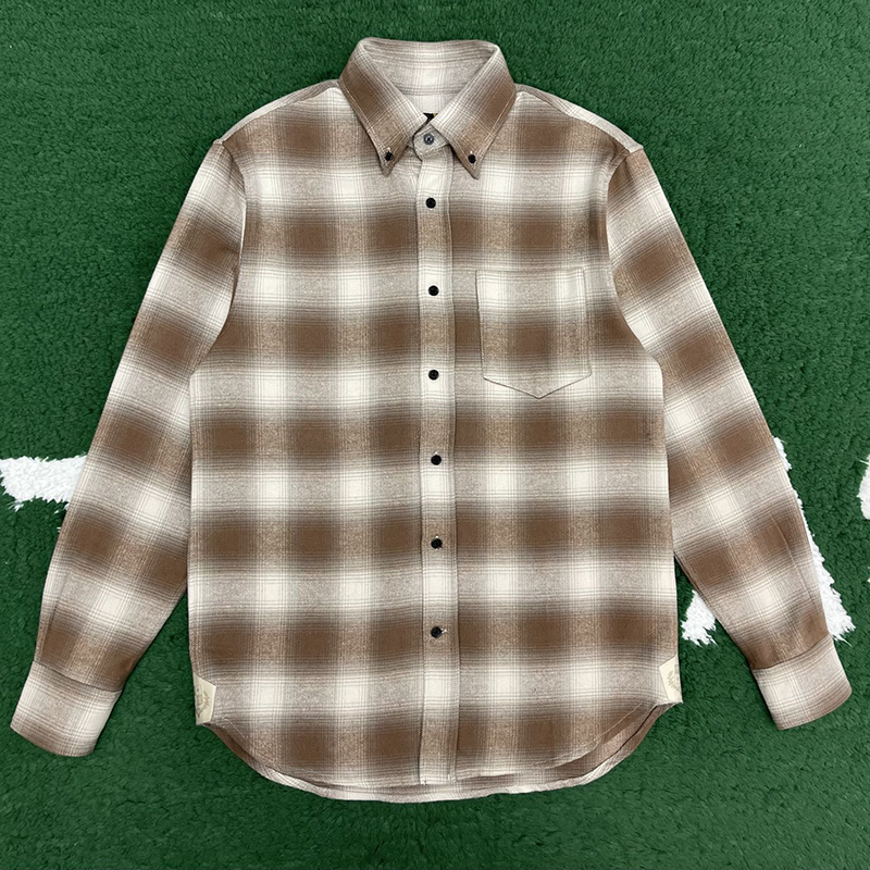 Loro Piana 로로피아나 타탄 플란넬 잭 셔츠 레플리카 1번 이미지 - 의류 | 세미샵 레플리카 사이트