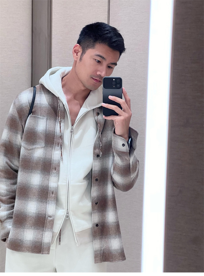 Loro Piana 로로피아나 타탄 플란넬 잭 셔츠 레플리카 4번 이미지 - 의류 | 세미샵 레플리카 사이트