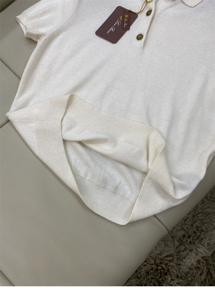 Loro Piana 로로피아나 25SS 캐시미어 울 니트 반팔 레플리카 8번 이미지 - 의류 | 세미샵 레플리카 사이트