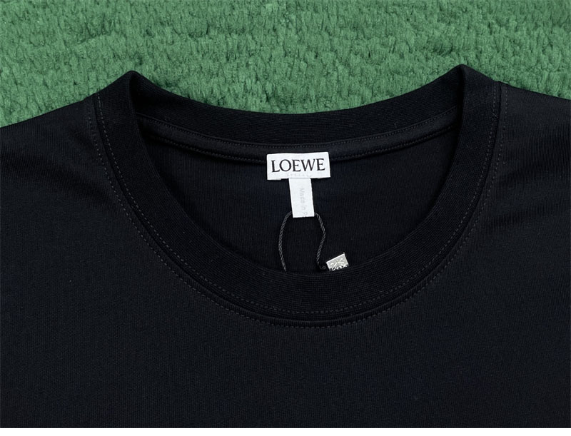 로에베 로에베 로고 자수 포켓 크루넥 반팔 티셔츠 레플리카 8번 이미지 - 의류 | 세미샵 레플리카 사이트